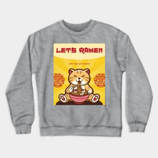 Let’s ramen 3 Crewneck Sweatshirt